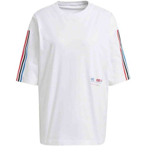 Abbigliamento Donna T-shirt & Polo adidas Originals GN2870 Bianco
