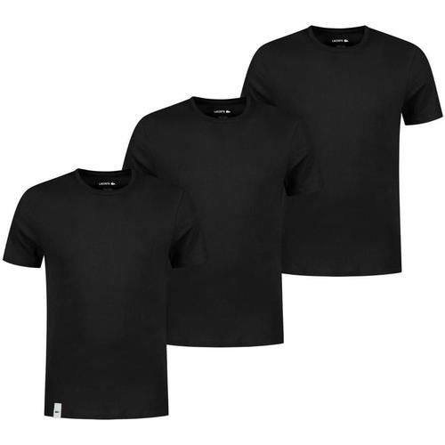 Abbigliamento Uomo T-shirt maniche corte Lacoste  Nero