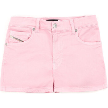 Abbigliamento Bambina Shorts / Bermuda Diesel Shorts in tessuto  Rosa J00205-kxb7q Rosa