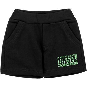 Abbigliamento Bambino Shorts / Bermuda Diesel Shorts sportivi  Nero K00030-00yi8 Nero