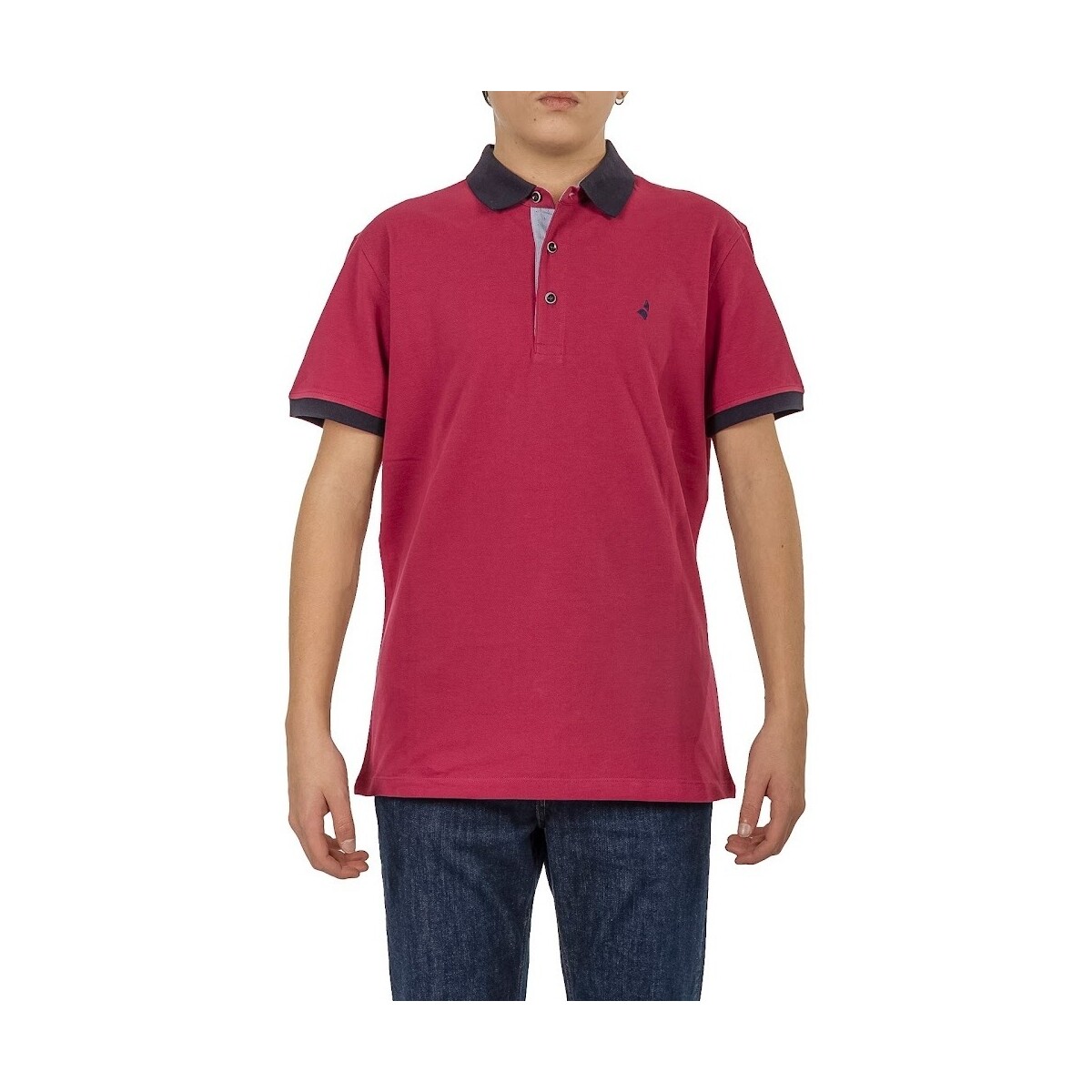 Abbigliamento Uomo T-shirt maniche corte Navigare 128415-195799 Rosa