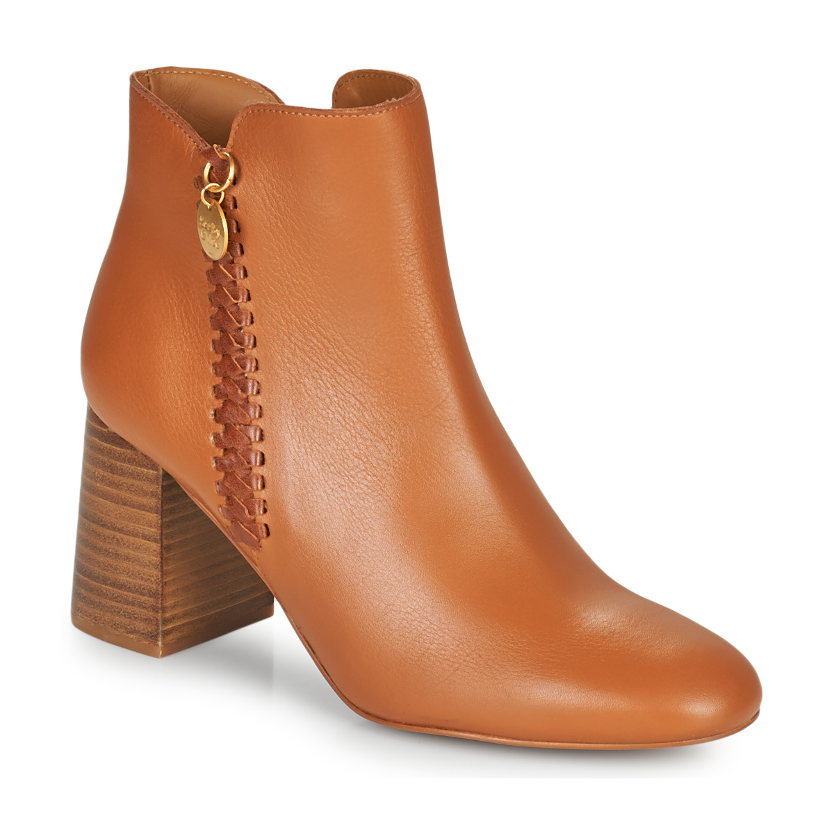 Scarpe Donna Stivaletti See by Chloé LOUISEE Camel