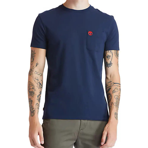 Abbigliamento Uomo T-shirt maniche corte Timberland Dunstan River Blu