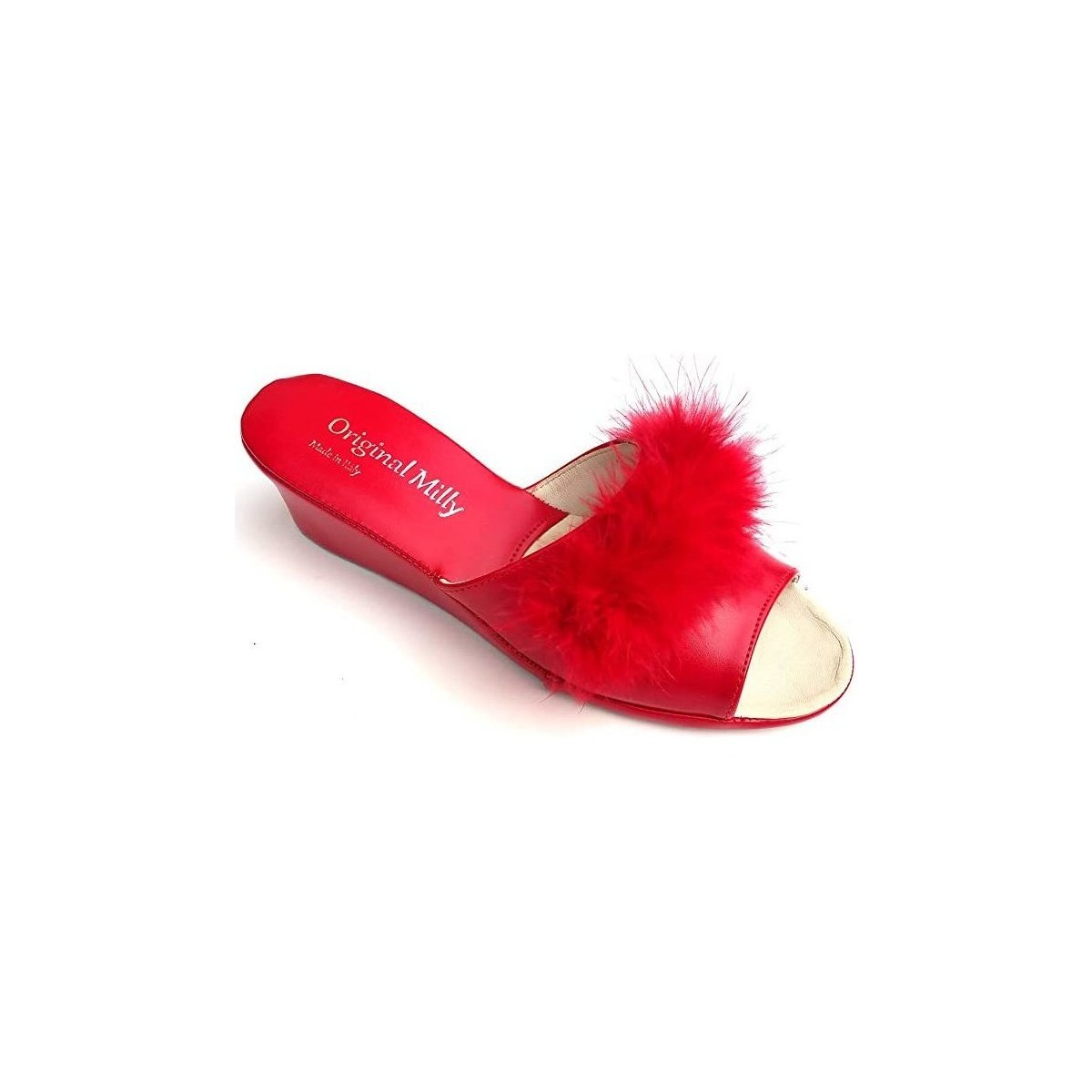 Scarpe Donna Ciabatte Milly 102M Rosso