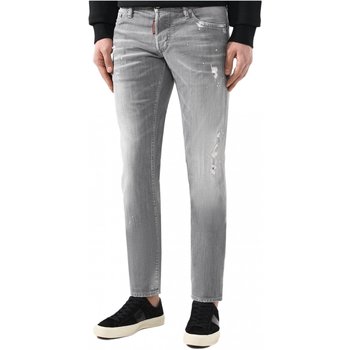 Abbigliamento Uomo Jeans slim Dsquared slim / skinny S74LB0476 - Uomo Grigio
