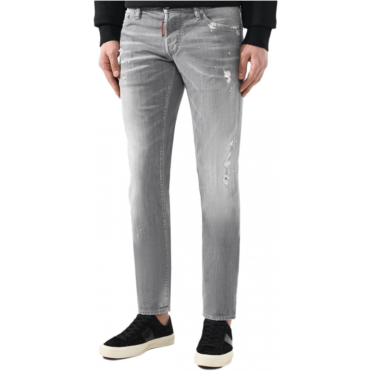 Abbigliamento Uomo Jeans skynny Dsquared slim / skinny S74LB0476 - Uomo Grigio
