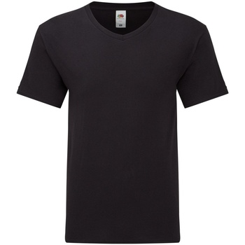 Abbigliamento Uomo T-shirts a maniche lunghe Fruit Of The Loom 61442 Nero