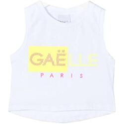Abbigliamento Bambino T-shirt & Polo GaËlle Paris CANOTTA Bianco