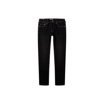 Abbigliamento Bambino Jeans skynny Pepe jeans FINLY Blu / Scuro