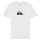 Abbigliamento Bambino T-shirt maniche corte Quiksilver COMP LOGO SS Bianco
