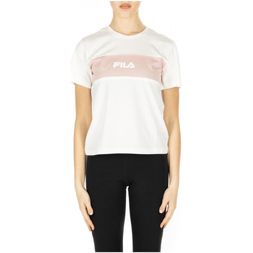 Abbigliamento Donna T-shirt & Polo Fila ANOKIA BLOCKED TEE Bianco