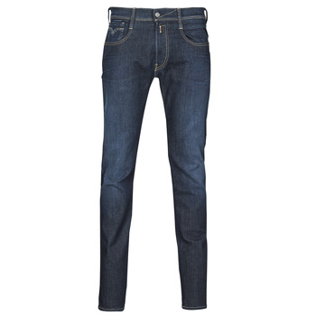 Abbigliamento Uomo Jeans slim Replay ANBASS Blu / Scuro