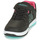 Scarpe Bambina Sneakers basse Kappa KASH LOW EV Nero / Blu / Rosa