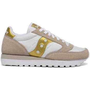 Scarpe Donna Sneakers Saucony ORIGINALS JAZZ O' 1044 611 WHITE GOLD Bianco