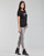 Abbigliamento Donna T-shirt maniche corte Guess SS SUNSET GRADIENT LOGO Nero / Multicolore