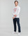 Abbigliamento Uomo T-shirts a maniche lunghe Guess CN LS ORIGINAL LOGO TEE Bianco
