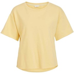 Abbigliamento Donna T-shirt & Polo Vila  Giallo