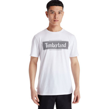 Abbigliamento Uomo T-shirt maniche corte Timberland Tfo yc ss graphic Bianco