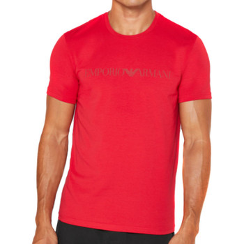 Abbigliamento Uomo T-shirt maniche corte Emporio Armani Logo crew neck Rosso