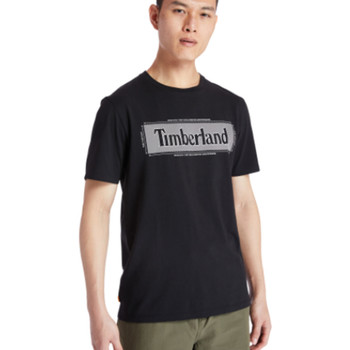 Abbigliamento Uomo T-shirt maniche corte Timberland Tfo yc ss graphic Nero