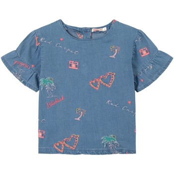 Abbigliamento Bambina Camicie Billieblush U15846 Camicie Bambina BLU BLU