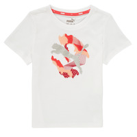 Abbigliamento Bambina T-shirt maniche corte Puma ALPHA TEE Bianco