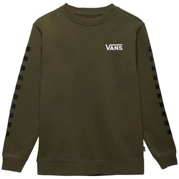 Abbigliamento Bambino Maglioni Vans Sweatshirt By Exposition Check Crew Grape Leaf/Black Verde