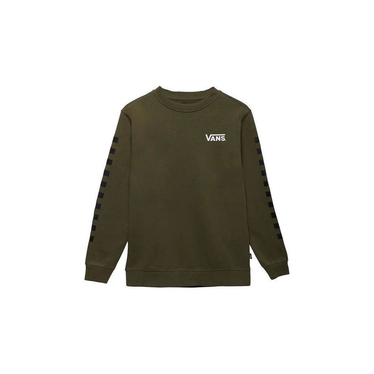 Abbigliamento Bambino Maglioni Vans Sweatshirt By Exposition Check Crew Grape Leaf/Black Verde
