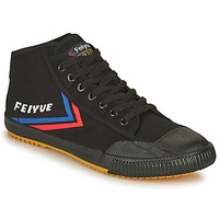 Scarpe Sneakers alte Feiyue FE LO 1920 MID Nero / Blu / Rosso