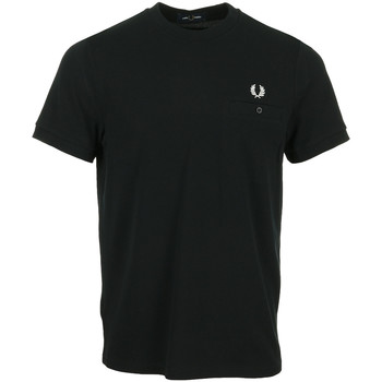 Image of T-shirt Fred Perry Pocket Detail Pique Shirt
