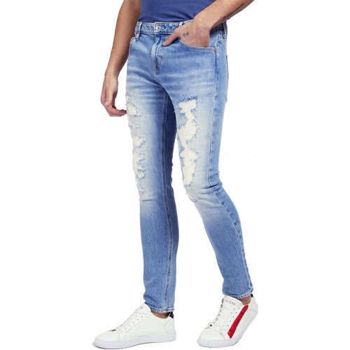 Abbigliamento Uomo Jeans skynny Guess M1GA27D47IC Nero