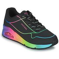 Scarpe Donna Sneakers basse Skechers UNO Nero / Multicolore