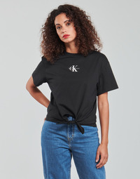 Abbigliamento Donna Top / Blusa Calvin Klein Jeans KNOTTED TEE Nero