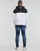 Abbigliamento Uomo Felpe Calvin Klein Jeans COLORBLOCK SHADOW LOGO HOODIE Nero / Bianco