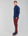 Abbigliamento Uomo Camicie maniche lunghe Polo Ralph Lauren TRENNYB Velours / Blu