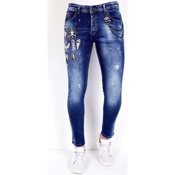 Abbigliamento Uomo Jeans slim Local Fanatic 120177613 Blu