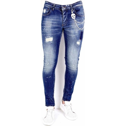 Abbigliamento Uomo Jeans slim Local Fanatic 120166894 Blu