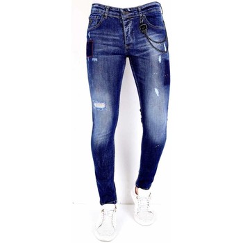 Abbigliamento Uomo Jeans slim Local Fanatic 120176463 Blu