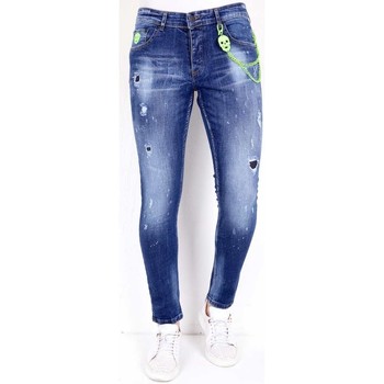 Abbigliamento Uomo Jeans slim Local Fanatic 120177120 Blu