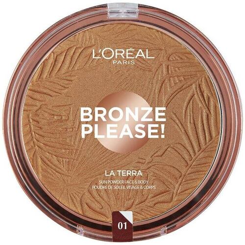 Bellezza Blush & cipria L'oréal Bronze Please! La Terra 01-light Caramel 