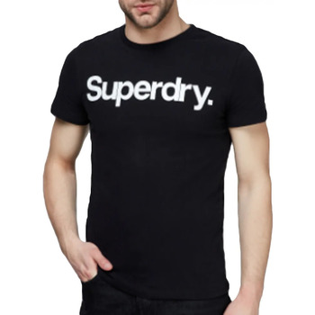 Abbigliamento Uomo T-shirt maniche corte Superdry Classic logo Nero