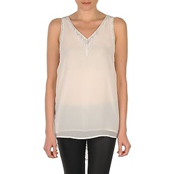 Abbigliamento Donna Top / T-shirt senza maniche Vero Moda PEARL SL LONG TOP Bianco