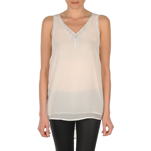Abbigliamento Donna Top / T-shirt senza maniche Vero Moda PEARL SL LONG TOP Bianco