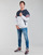 Abbigliamento Uomo Giubbotti Tommy Jeans TJM COLORBLOCK ZIPTHRU Blu / Bianco / Rosso