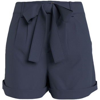 Abbigliamento Donna Shorts / Bermuda Tommy Jeans Mom belted Blu