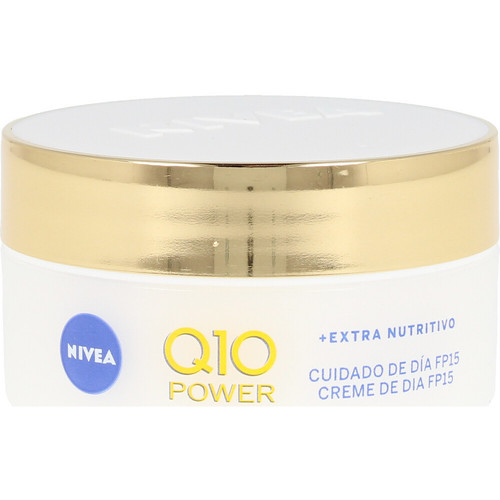Bellezza Donna Idratanti e nutrienti Nivea Q10+ Power Anti-arrugas+extra Nutritivo Spf15 