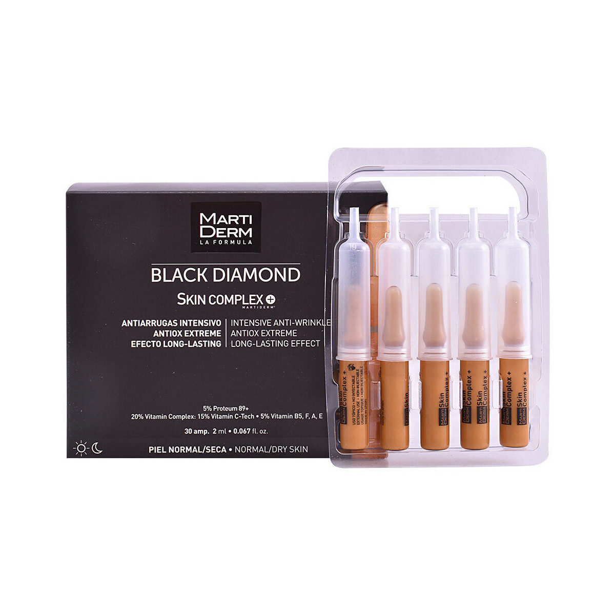 Bellezza Antietà & Antirughe Martiderm Black Diamond Skin Complex Fiale Avanzate 30 X 