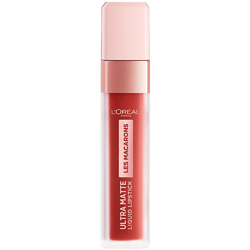 Bellezza Donna Rossetti L'oréal Les Macarons Ultra Matte Liquid Lipstick 834-infinite Spice 