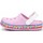 Scarpe Bambina Sandali Crocs FL Star Band Clog 207075-6GD Viola