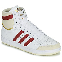 Scarpe Uomo Sneakers alte adidas Originals TOP TEN Bianco / Rosso